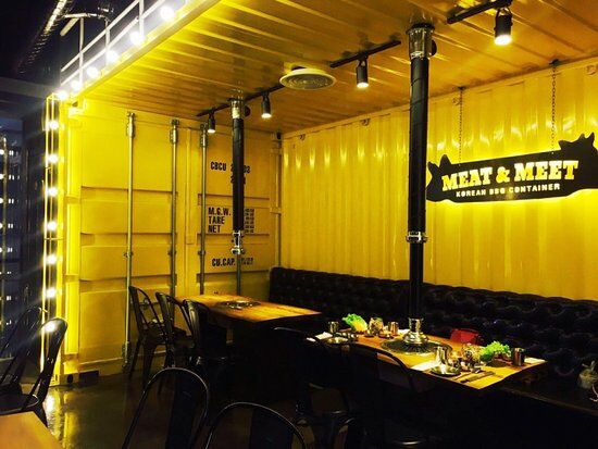 Meat & Meet Korean BBQ Container Restaurant